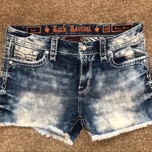 Rock Revival Jean Shorts